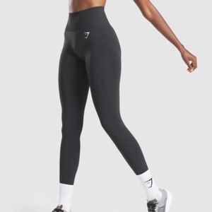 Gymshark VITAL SEAMLESS LEGGINGS- Black Marl